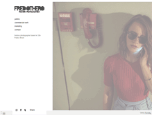 Tablet Screenshot of fredothero.com